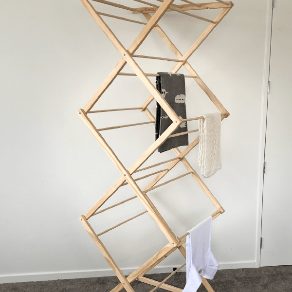 Wooden Foldable Clothes Airer, Clothes Drying Rack. Puidust  Pesukuivatusrest. 